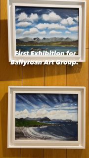 Hanging Day yesterday for 
Ballyroan Art Group. It was such a lovely experience and the paintings look amazing.
Pop in to Ballyroan Library on Tuesday at 6.30 pm for our Opening Night #art #artexhibition